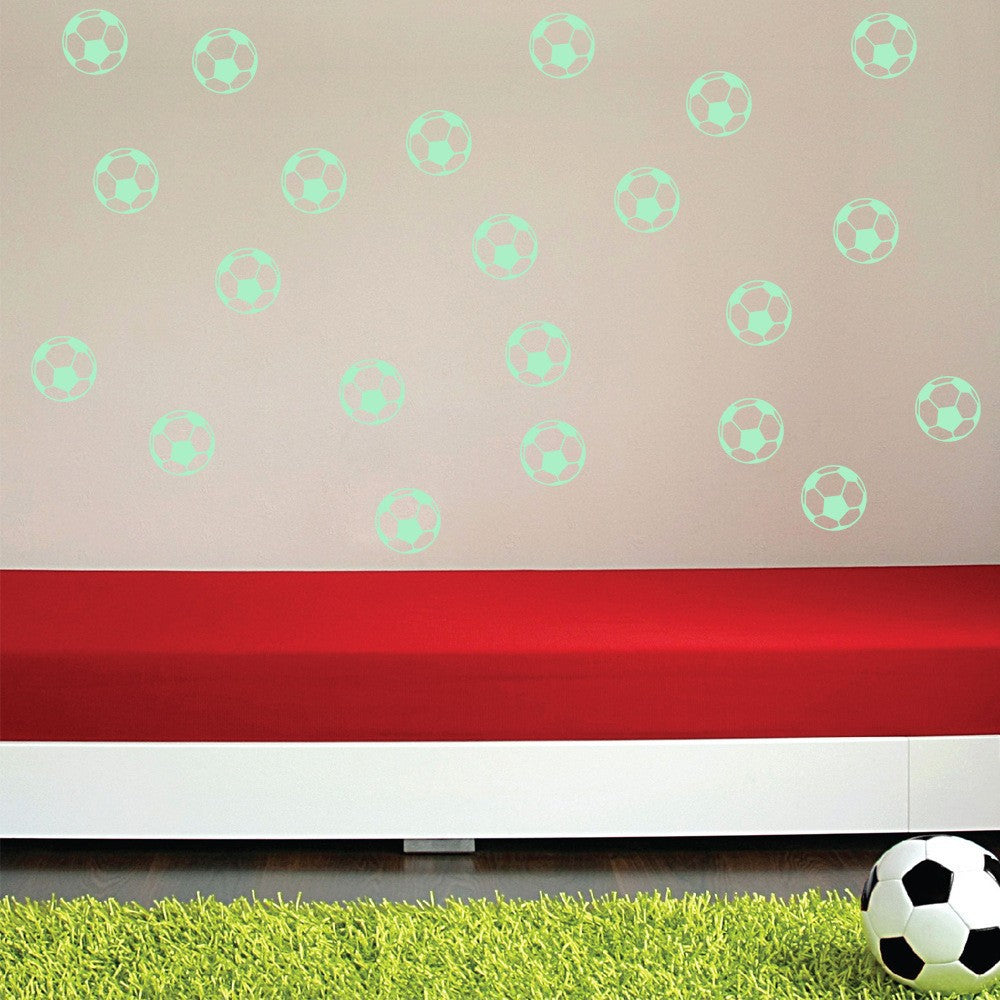 PVCYG640 12Pcs/Set Football Luminous Stickers Soccer Ball PVC Wall Decal for Kids Room Boy Bedroom Laptop Motorcycle Bike Car Decor (No EN71 Certification) PVCYG640 12Pcs/Set Football Luminous Stickers Soccer Ball PVC Wall Decal for Kids Room Boy Bedroom Laptop Motorcycle Bike Car Decor (No EN71 Certification)